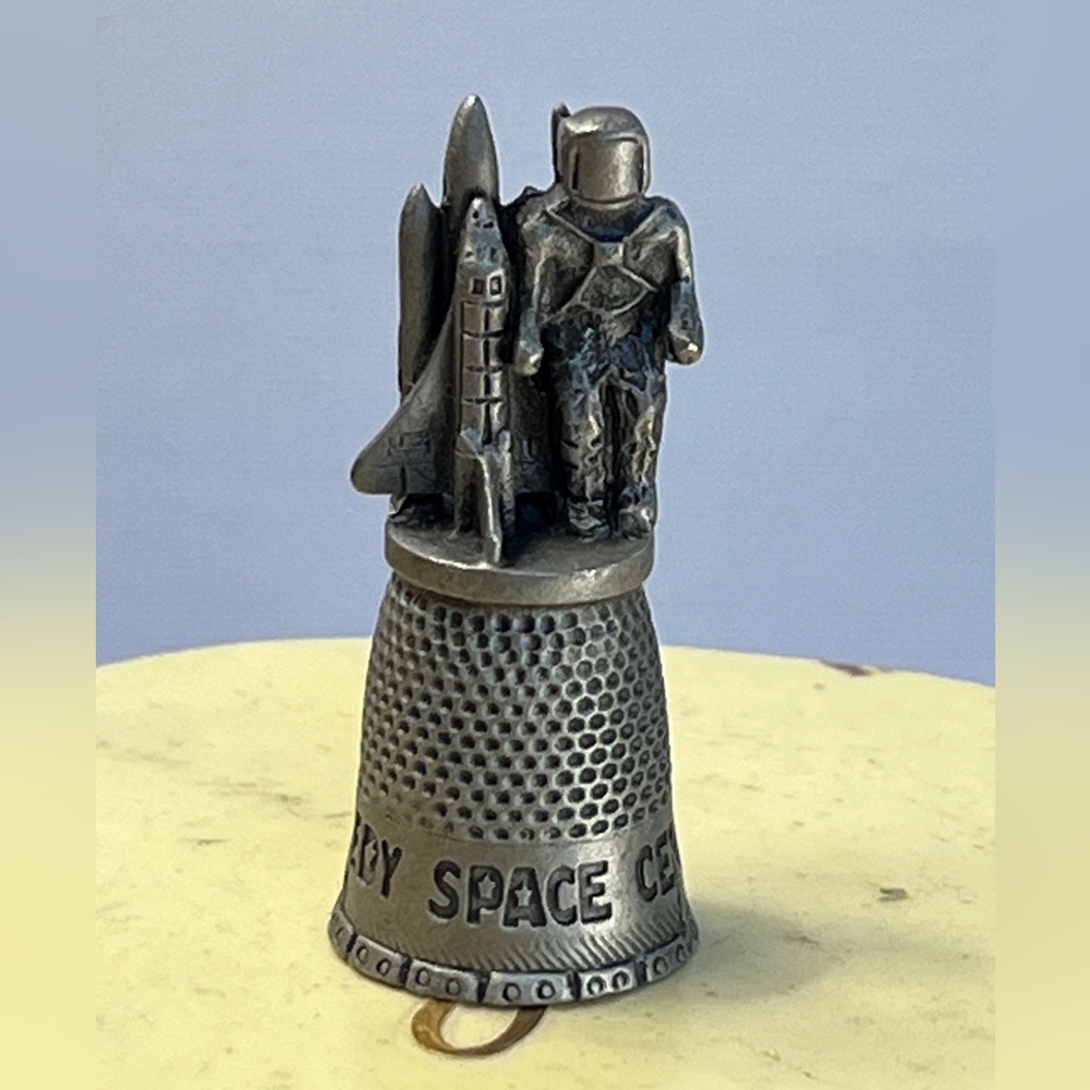 Kennedy Space Center Souvenir Pewter Thimble